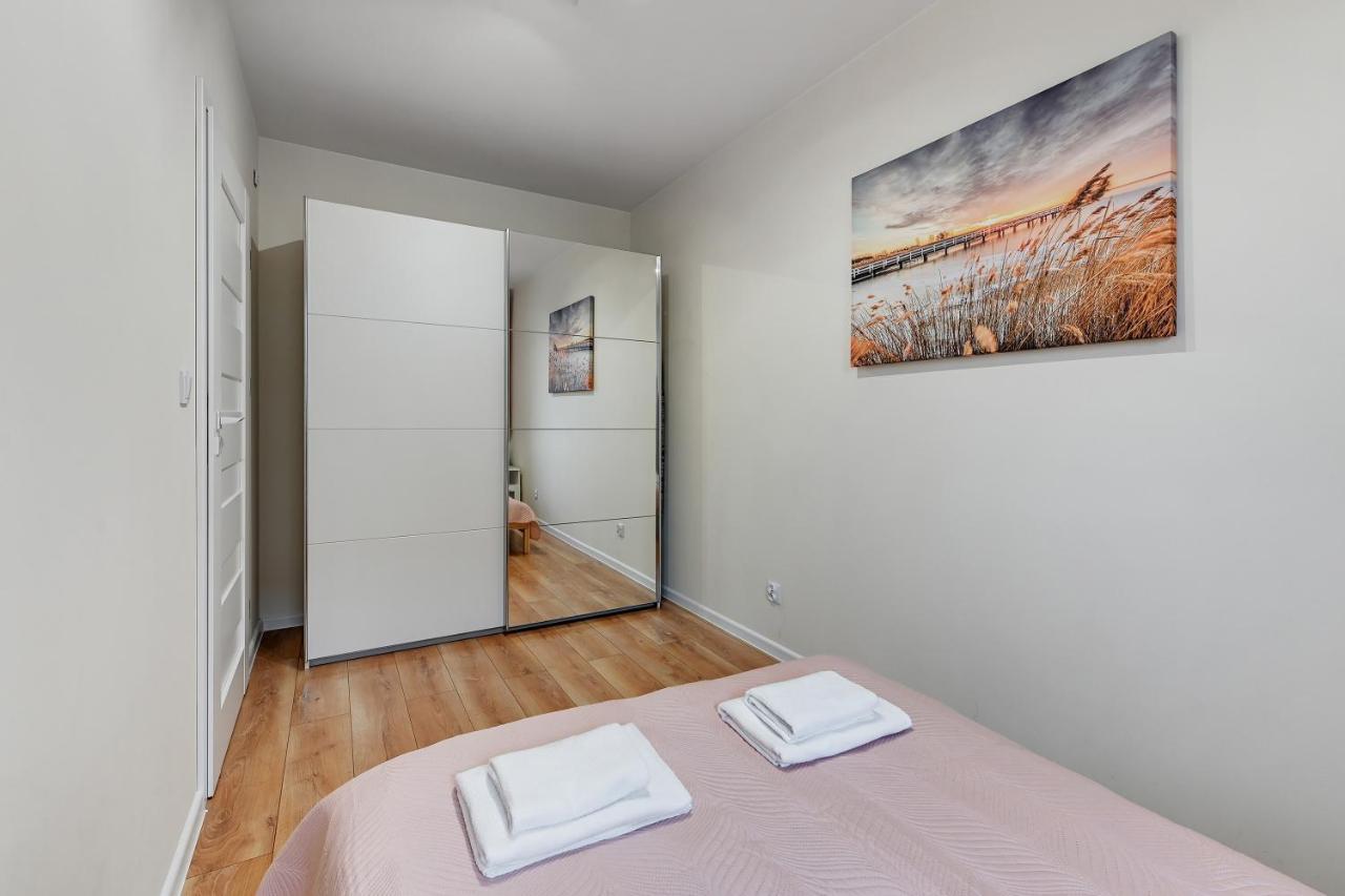 Gdansk Centrum - Apartament 4-Osobowy Z Balkonem Bagian luar foto
