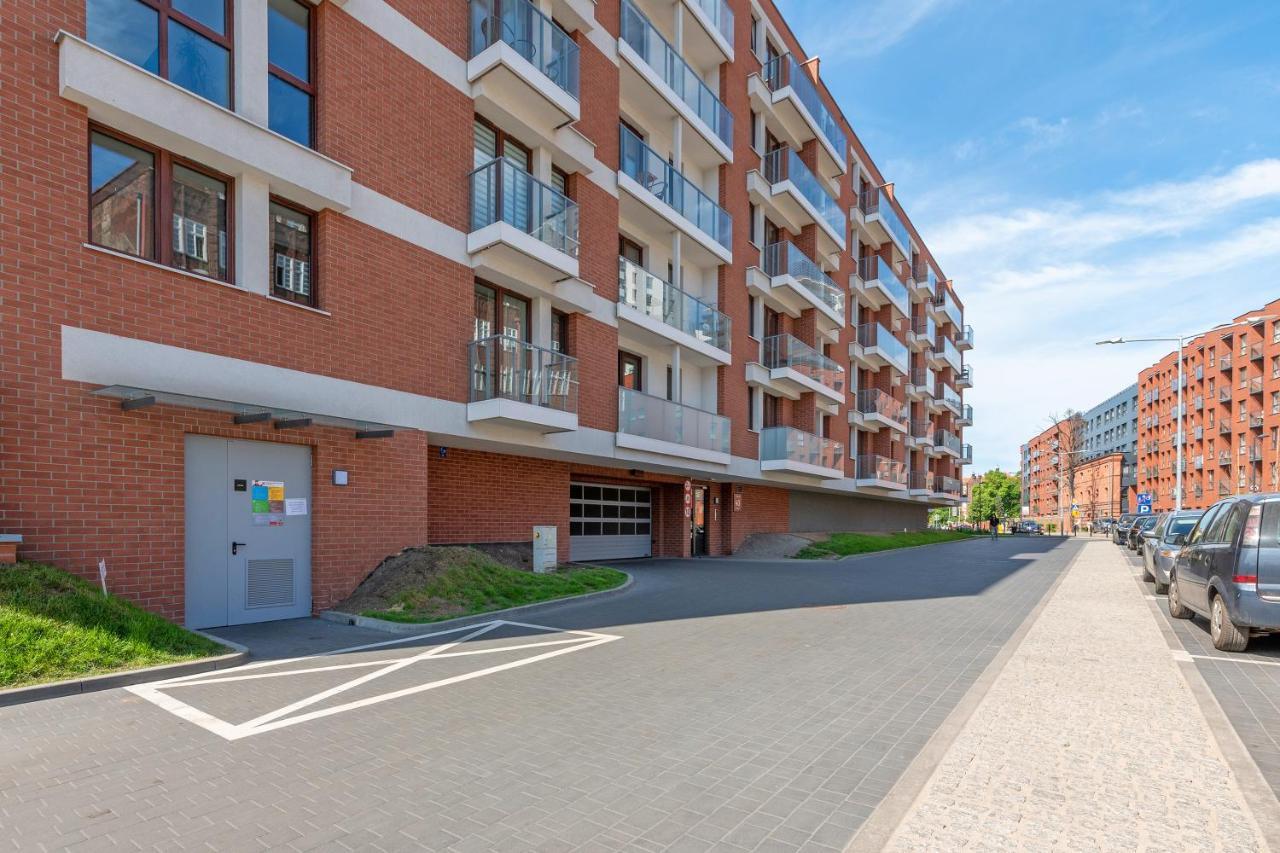 Gdansk Centrum - Apartament 4-Osobowy Z Balkonem Bagian luar foto